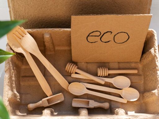 Zero waste wooden utensils