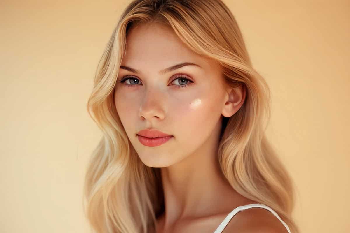 sophia-valtine-k-beauty-close-up close up of sophia valtine promoting Affordable K-Beauty Amazon