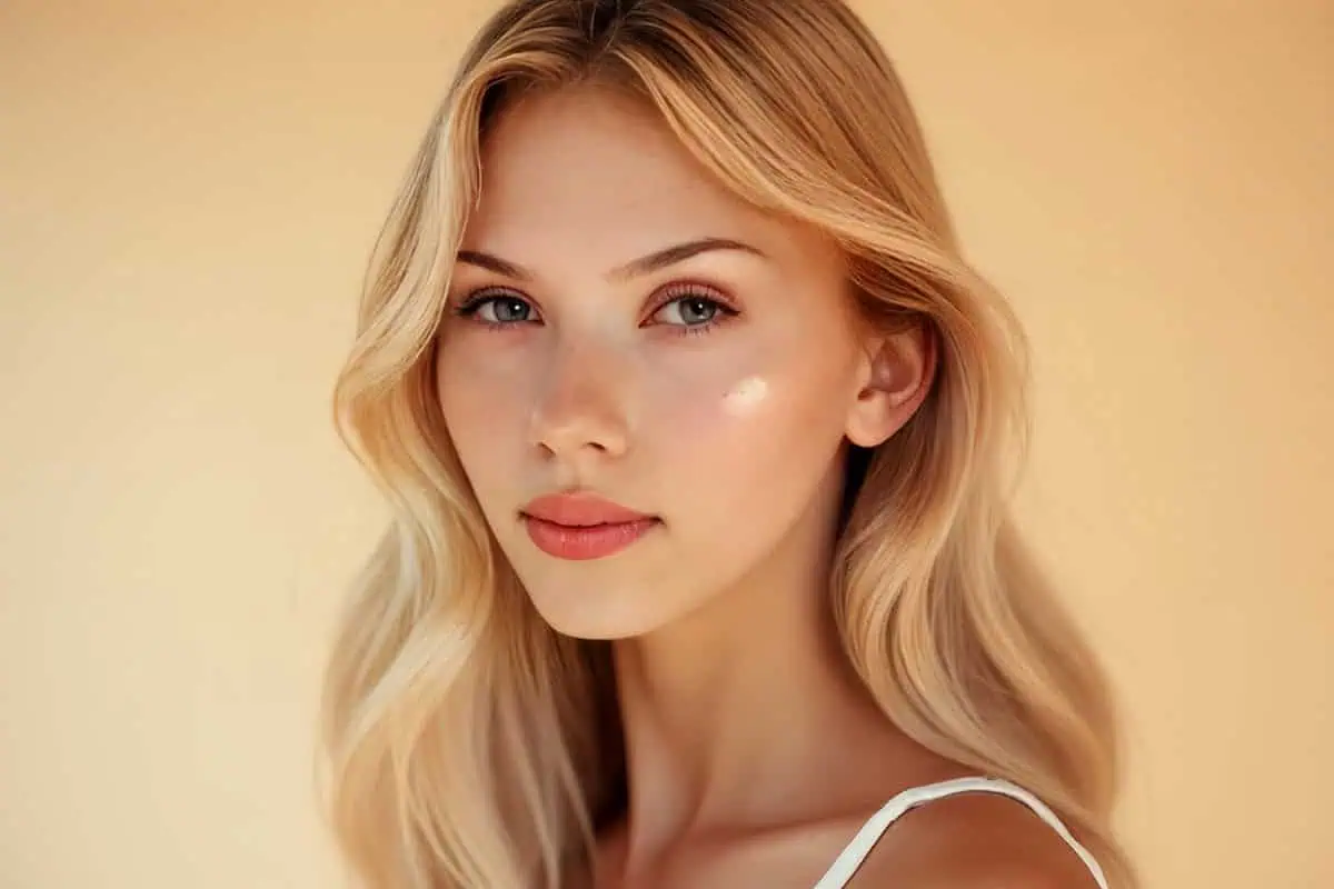 close up of sophia valtine promoting Affordable K-Beauty Amazon
