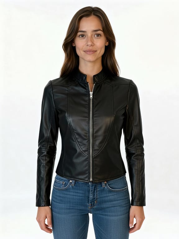 Real-Lambskin-Stylish-Leather-Jacket1 real lambskin leather jacket