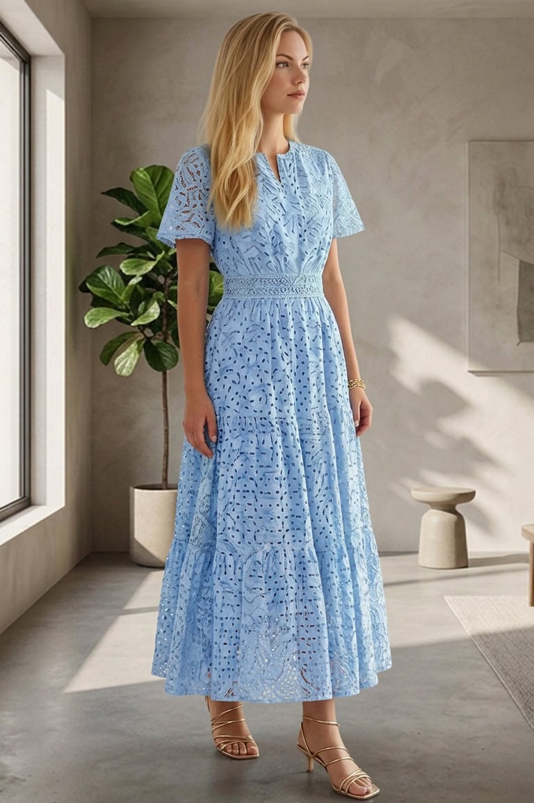 Flowy-Maxi-Dress--Soft-Spring-Essential A relaxed, feminine flowy maxi dress designed for effortless everyday wear.