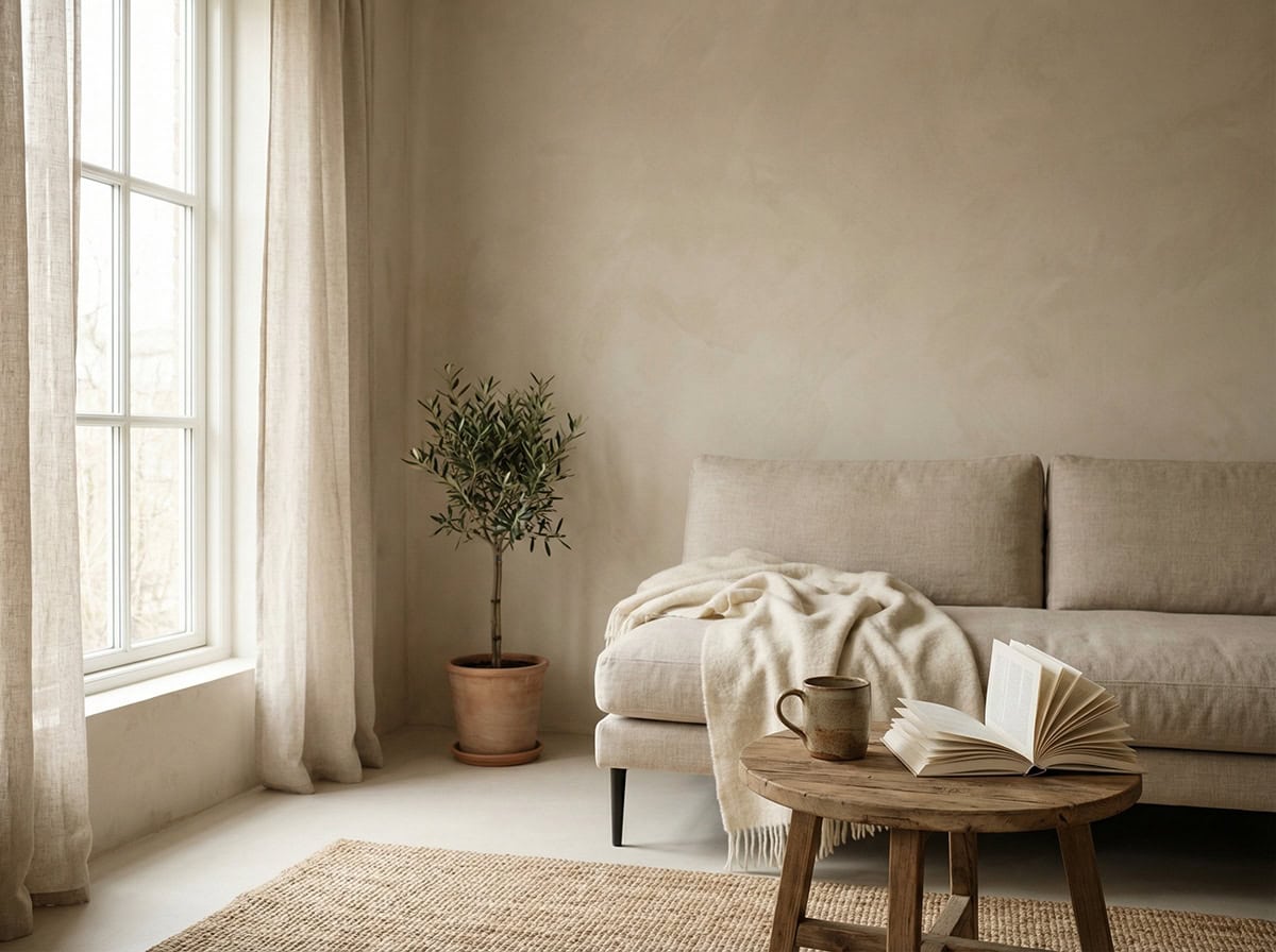 living alone well calm minimalist living space with natural light and neutral tones